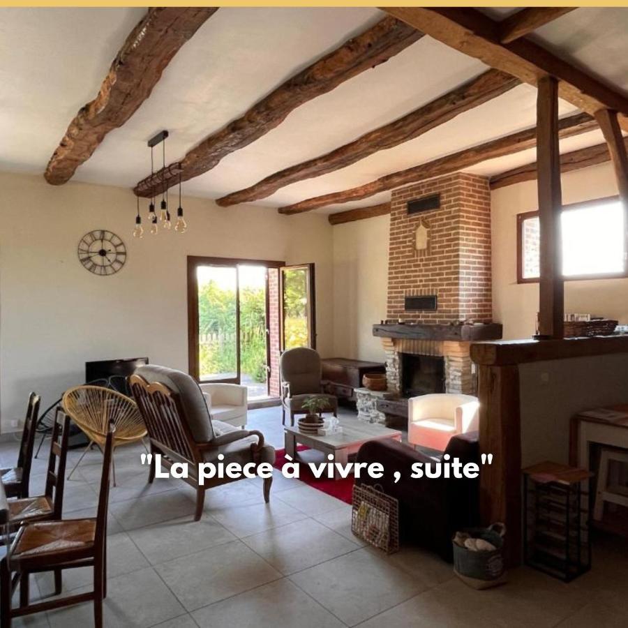 Grand Gite Ideal Pour Famille 10 Personnes Criquiers Exterior photo