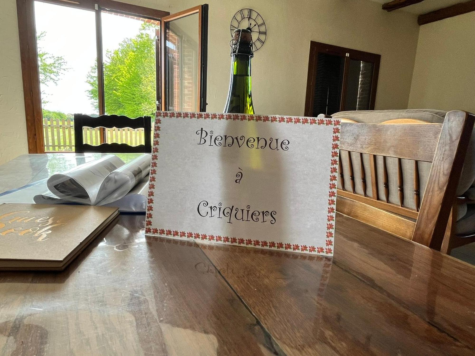 Grand Gite Ideal Pour Famille 10 Personnes Criquiers Exterior photo