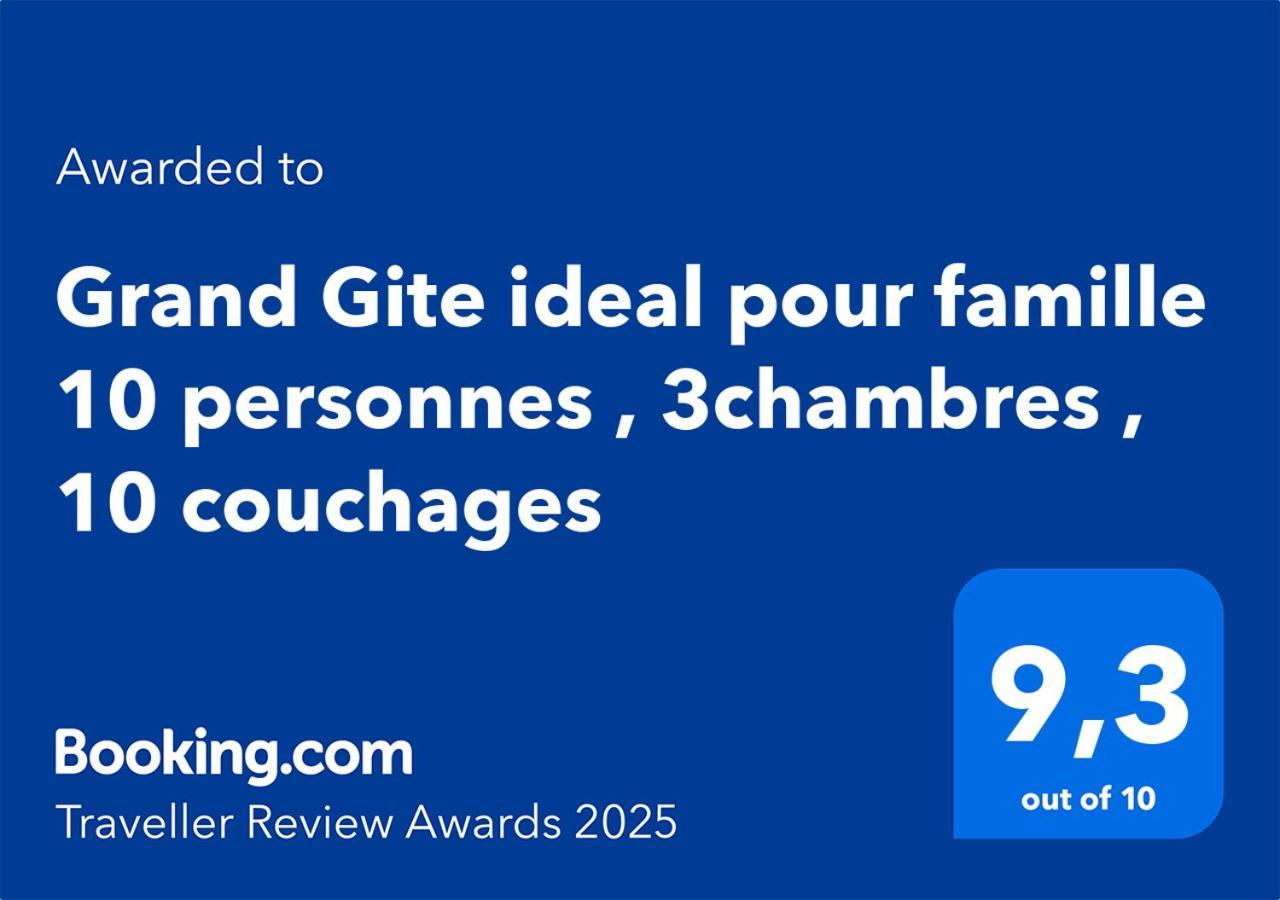 Grand Gite Ideal Pour Famille 10 Personnes Criquiers Exterior photo